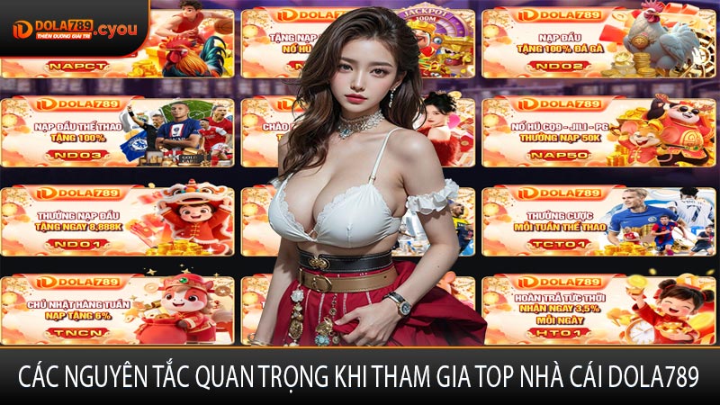 Các Nguyên Tắc Quan Trọng Khi Tham Gia Top Nhà Cái DOLA789