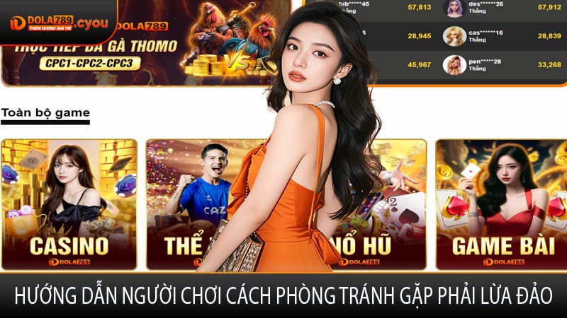 Hướng dẫn người chơi cách phòng tránh gặp phải lừa đảo